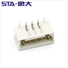 mcs micro spring connector 733-332 733-364 2.5mm 250v 4a male connector 90 degree and 180 degree